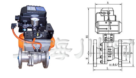 調(diào)節(jié)型氣動球閥結(jié)構(gòu)圖